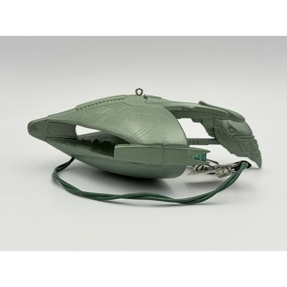 Hallmark Keepsake 1995 Star Trek Romulan Warbird Magic Light Up Ornament Vintage